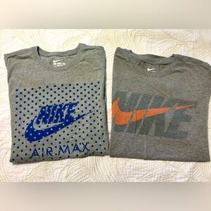 Nike set of two shirts tees workout gym lot